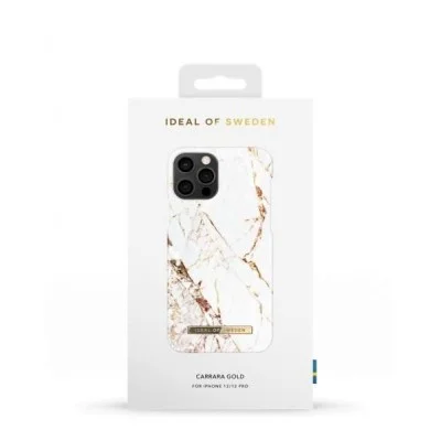 Ideal of Sweden Case for iPhone 12 Pro - Carrara Gold